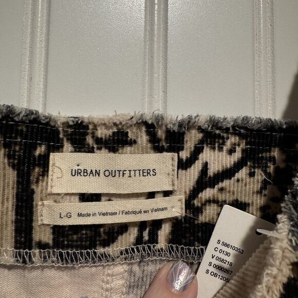 Urban Outfitters Uncut Corduroy Square Neck Dress NEW Size Large - Picture 5 of 8